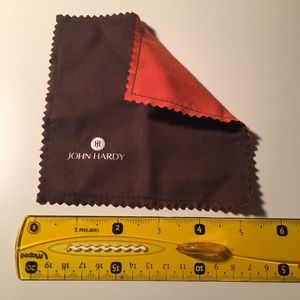 John Hardy Jewelry Pouch with Polishing Cloth